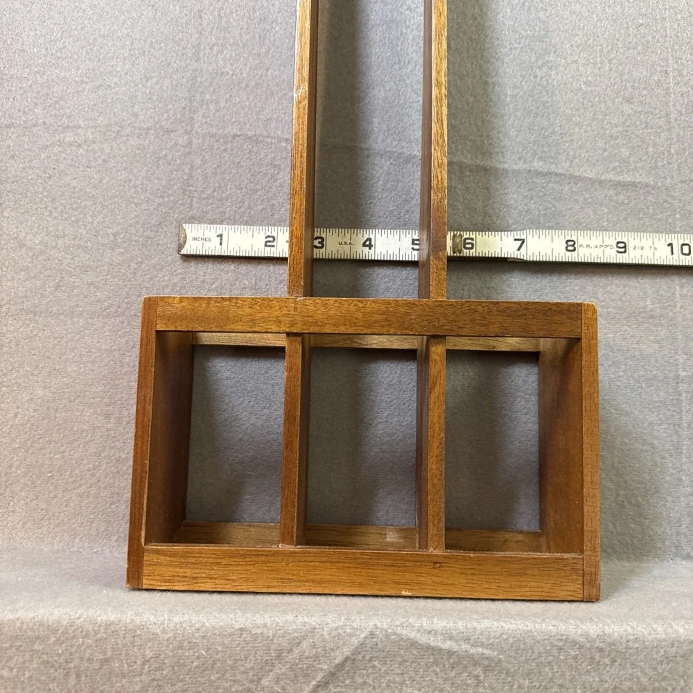 Wooden Sauce Bottle Holder